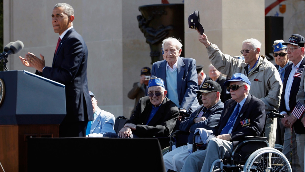 U.S. President Barack Obama on D-Day