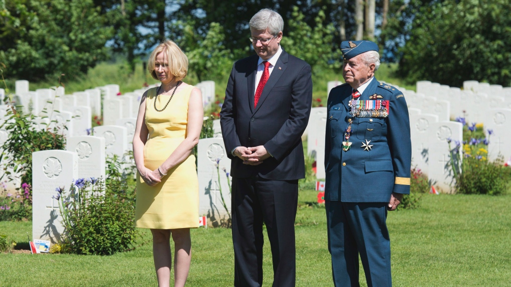 Stephen Harper in France for D-Day ceremony 