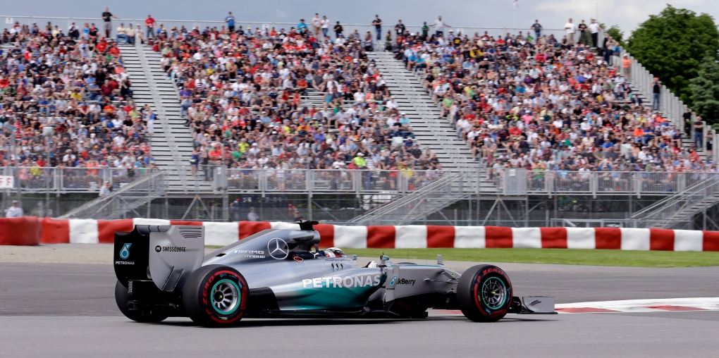 Mercedes driver Lewis Hamilton Canadian Grand Prix
