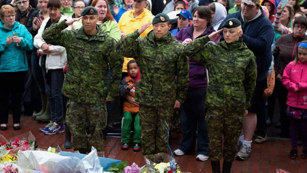 Mourners gather at vigil after Moncton shooting
