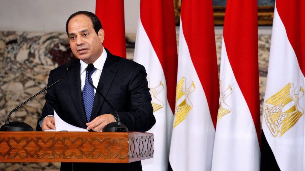 President Abdel-Fattah el-Sissi in Cairo