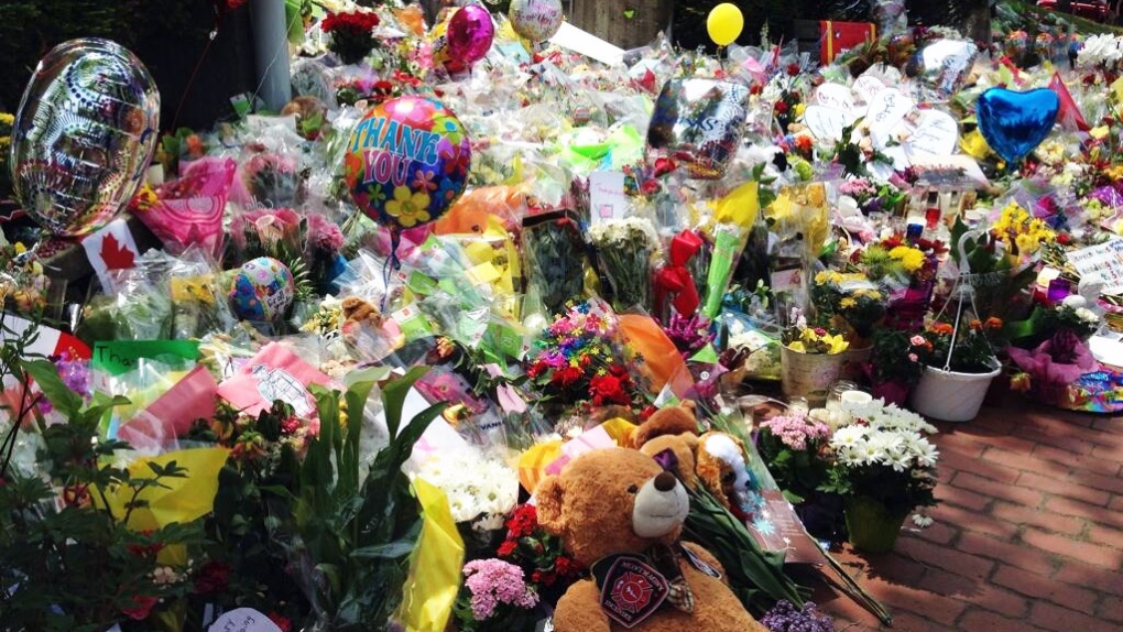 RCMP will collect items left outside the Codiac RCMP detachment in Moncton on Sunday, June, 15.