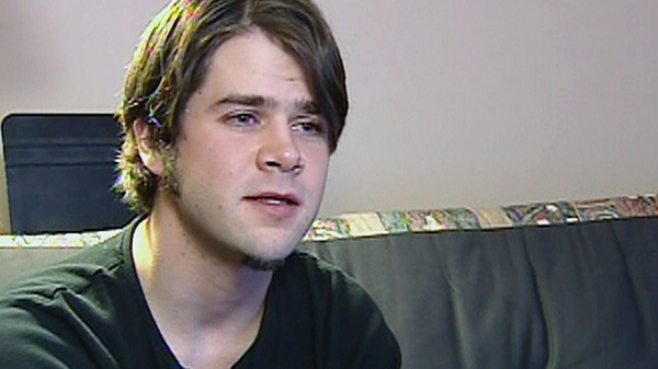 Trevour Shachtay, the brother of parcel bombing victim Victoria Shachtay, speaks with CTV News in this undated photo.