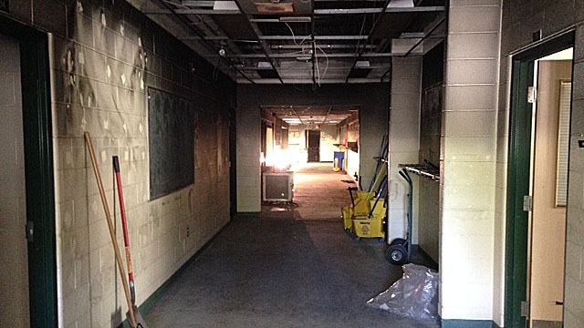A look inside Assikinack Public School in Barrie June 9, 2014. (Rob Cooper / CTV Barrie)