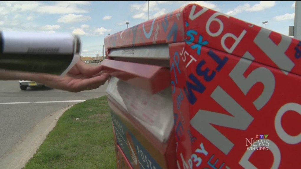 CTV Winnipeg: Man fed up with misplaced mail