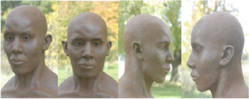 OPP released this craniofacial approximation of skeletal remains that were found in a marsh area at Mitchell's Bay, near Wallaceburg, Ont. on Tuesday, June 10, 2014. (OPP) 