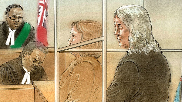Patricia O'Byrne made a brief court appearance on Monday, Dec. 5, 2011. (CTV NEWS/John Mantha)