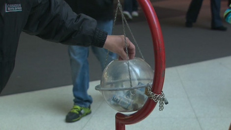 Salvation army kettle