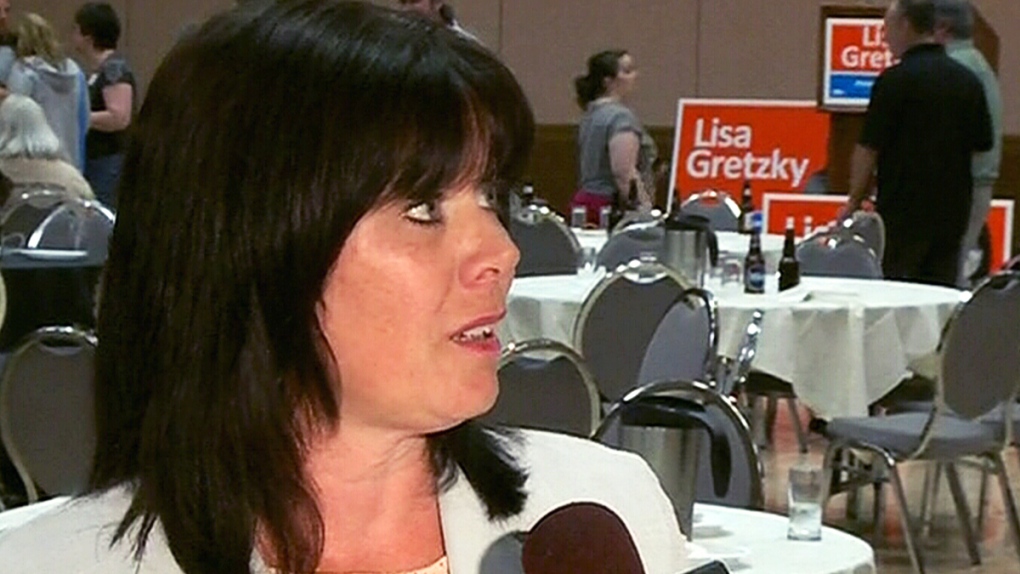 NDP MPP Lisa Gretzky
