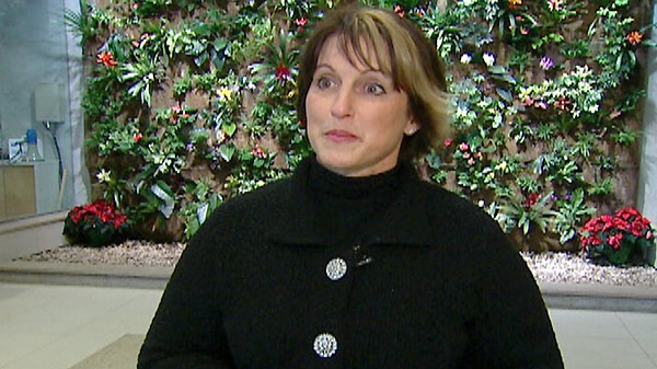 City councillor Gloria Kovach speaks with CTV News in Guelph, Ont. on Tuesday, Nov. 6, 2011.