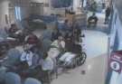 Brian Sinclair (top right in wheelchair) is shown in a screengrab from surveillance footage of his time at the Winnipeg Health Sciences Centre in September, 2008. THE CANADIAN PRESS/HO