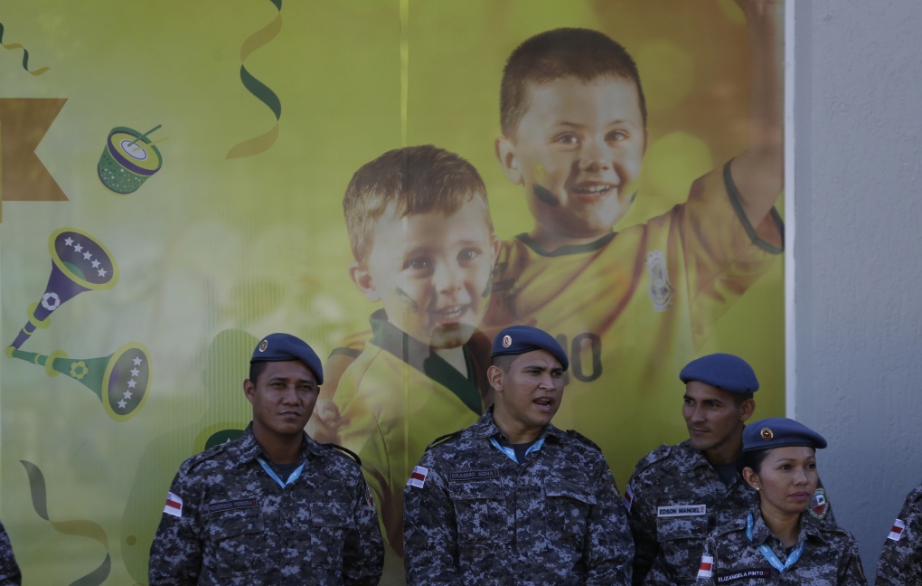 Police at Brazil's World Cup