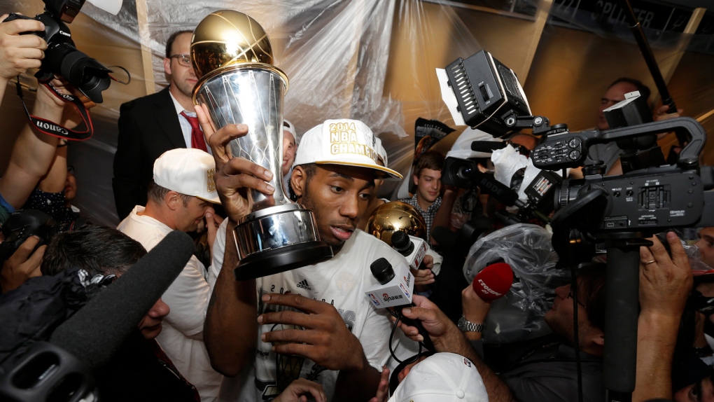 Kawhi Leonard wins NBA MVP
