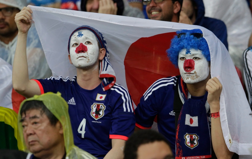Brazil Japan fans