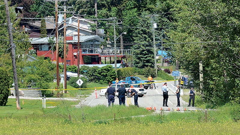 Drive-by shooting in Blind Bay