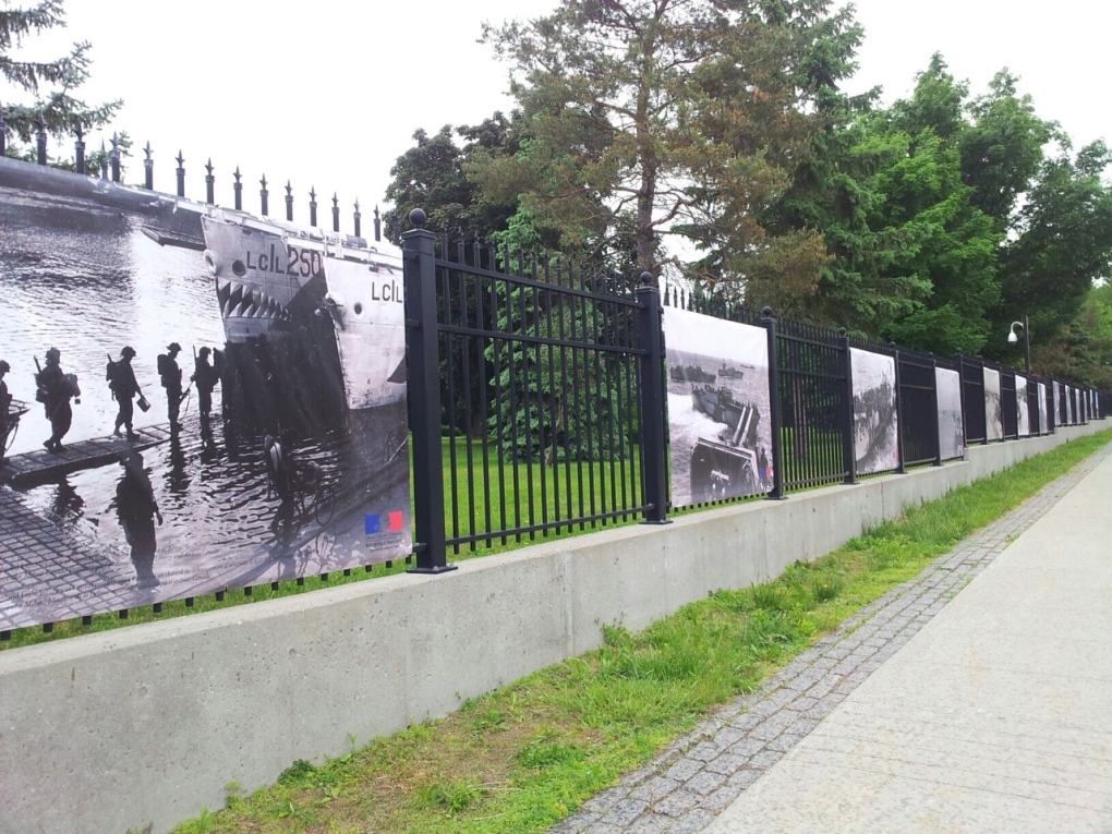 D-Day photo banners stolen in Ottawa