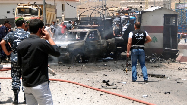 Suicide bomber detonates vehicle near checkpoint in eastern Lebanon ...