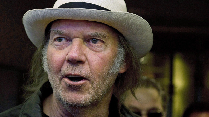 Neil Young, seen in this Sept. 12, 2011 file photo, is one of a long list that includes Pete Townshend, Carole King, Courtney Love, Rod Stewart, Bruce Cockburn and Gregg Allman, intending to pen their memoirs in 2012. THE CANADIAN PRESS/Nathan Denette