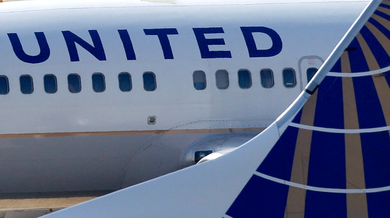 A United Continental Airlines jet is seen in 2011. (AP / Amy Sancetta)