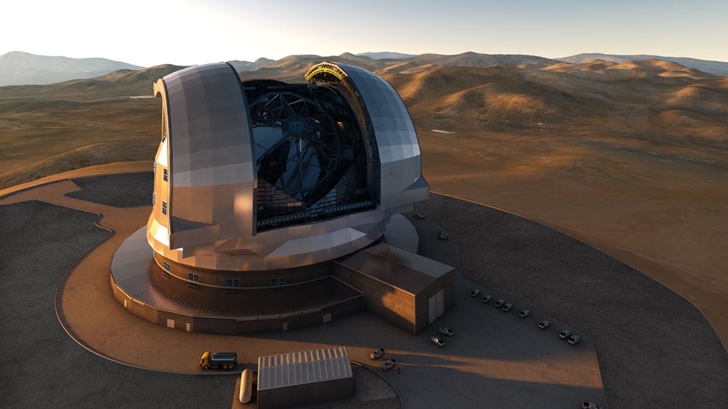 World's largest telescope in Chile