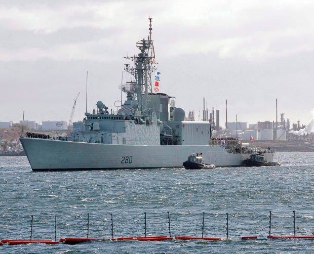 HMCS Iroquois Canadian warship
