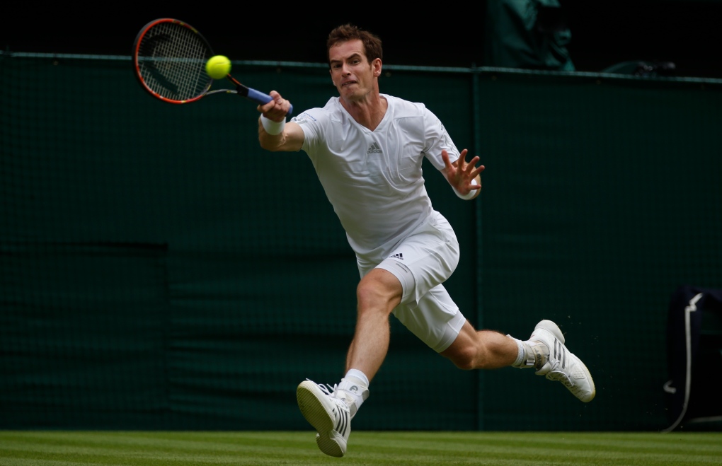 Andy Murray wins Wimbledon opener 