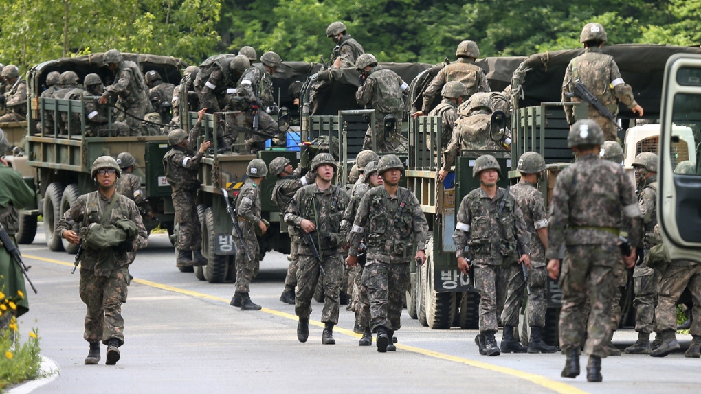 South Korean army captures murder suspect