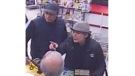 Police are on the hunt for these people, wanted for two commercial frauds, Wednesday, Dec. 14, 2011. 