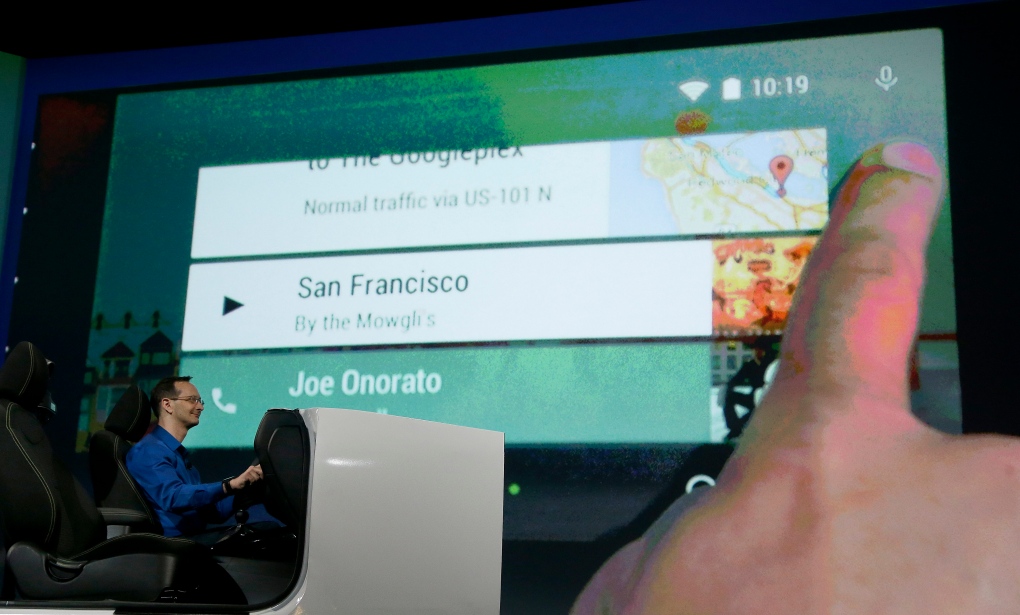 Android Auto showed off at Google conference
