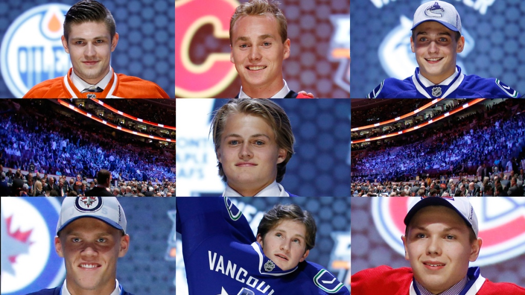 First-round picks at the 2014 NHL draft