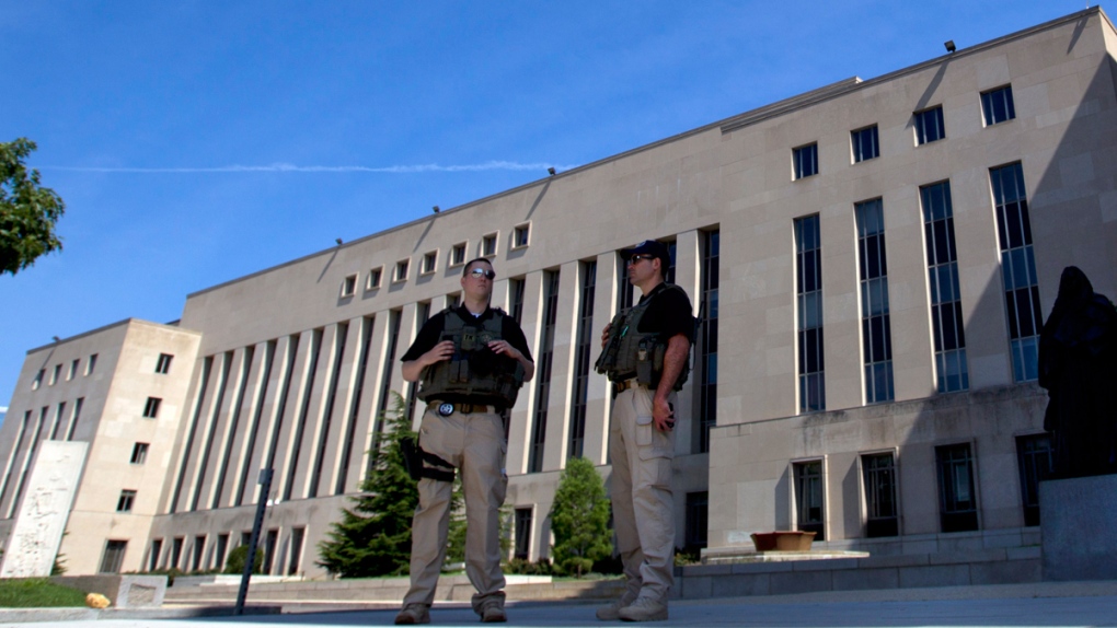 U.S. Marshals at the federal District Court in DC