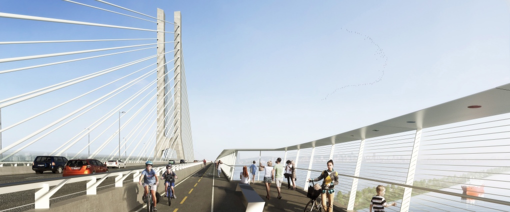Design for Champlain bridge replacement