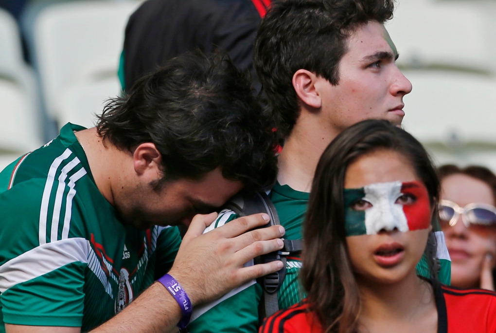 Mexico fans at World Cup