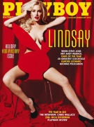 Lindsay Lohan Playboy cover, January/February 2012 issue of 'Playboy'