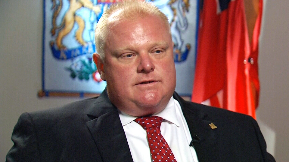 Toronto Mayor Rob Ford interview on July 2, 2014
