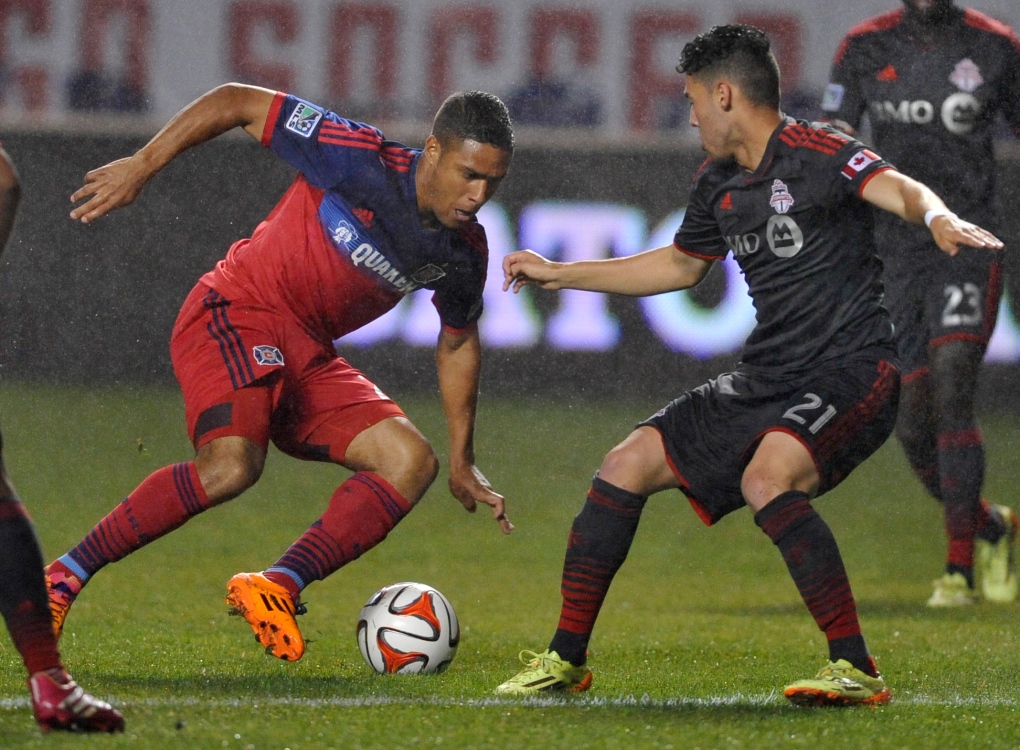 Toronto FC ties with Chicago Fire