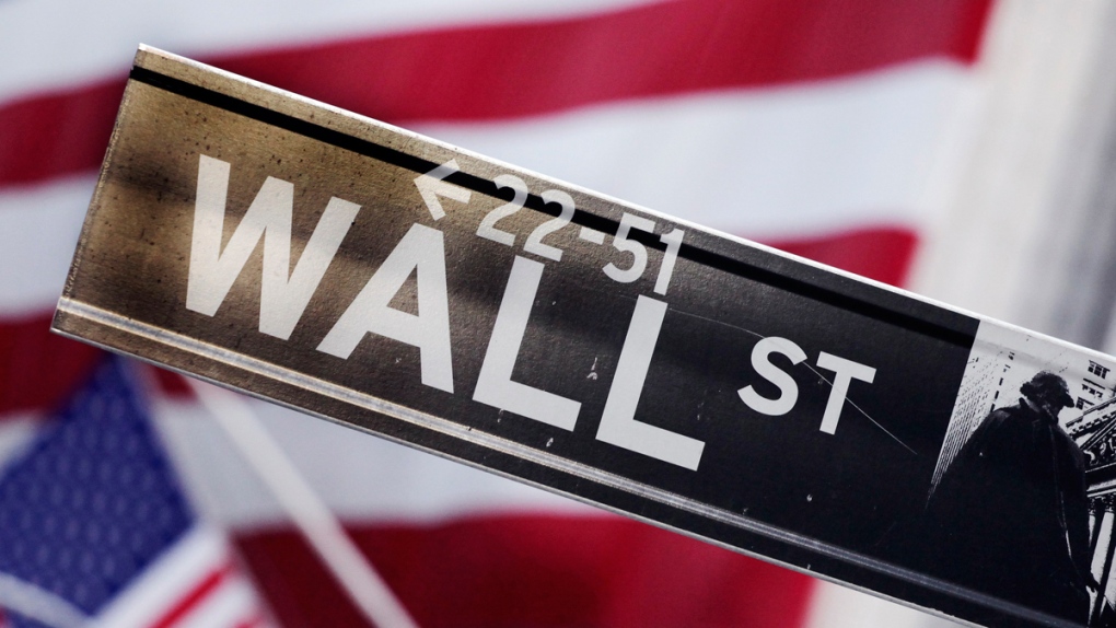 Wall Street street sign in NYC