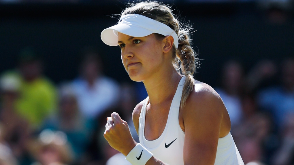 Eugenie Bouchard wins Wimbledon semifinal