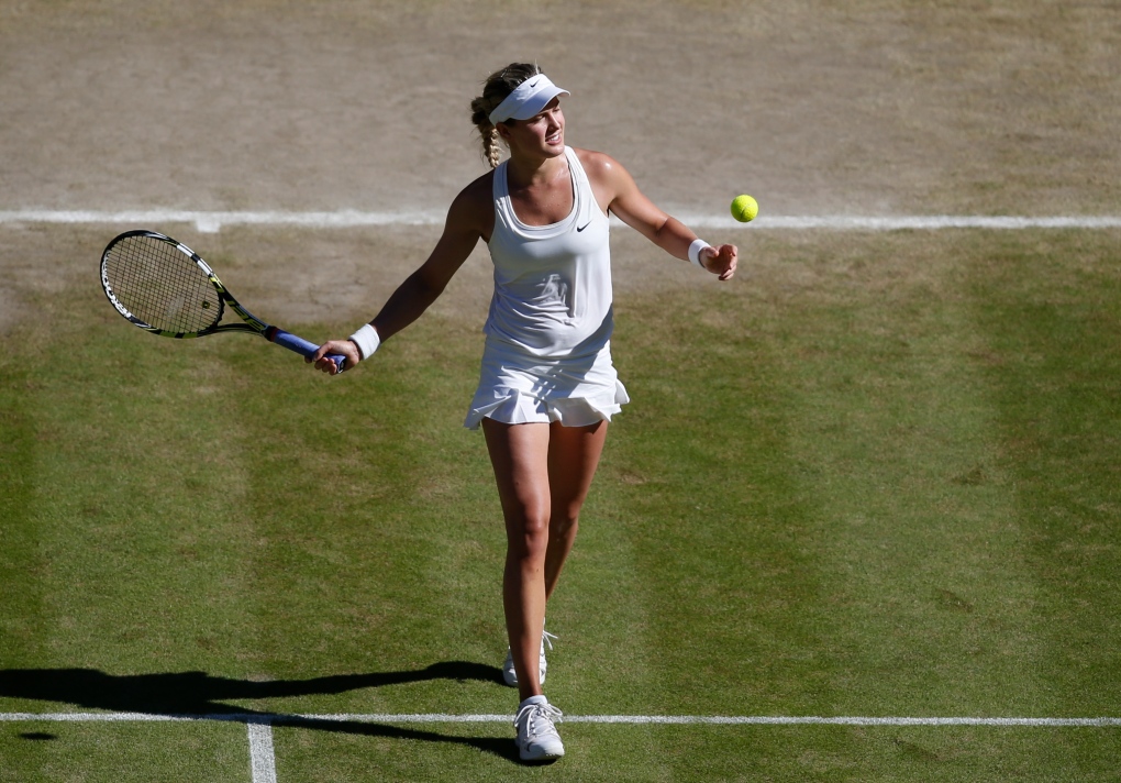 Eugenie Bouchard Wimbledon semifinals