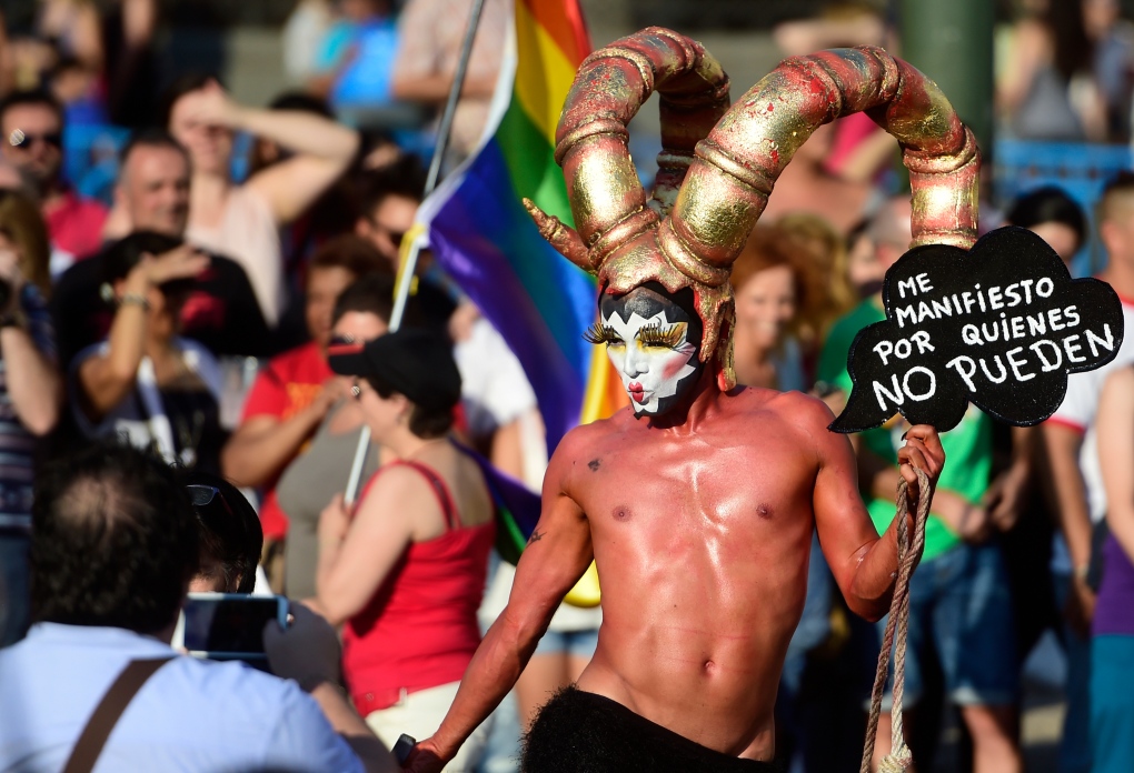 Madrid's gay pride parade, Europe's biggest, expected to draw 1.2