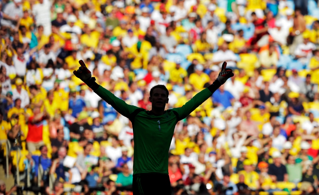 Germany's goalkeeper Manuel Neuer