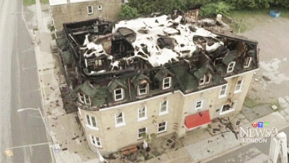 CTV London: Blaze destroys Seaforth landmark