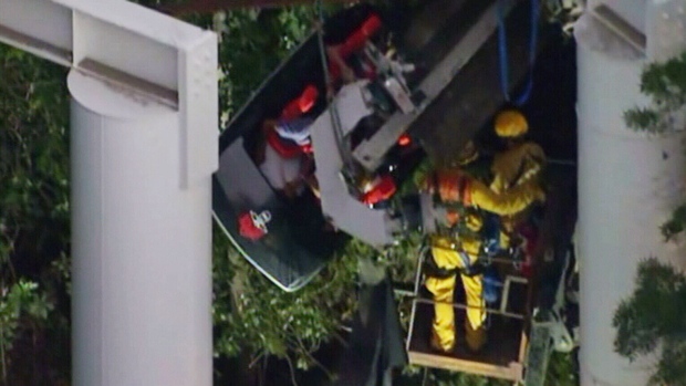Roller-coaster accident injures 4 near L.A. | CTV News