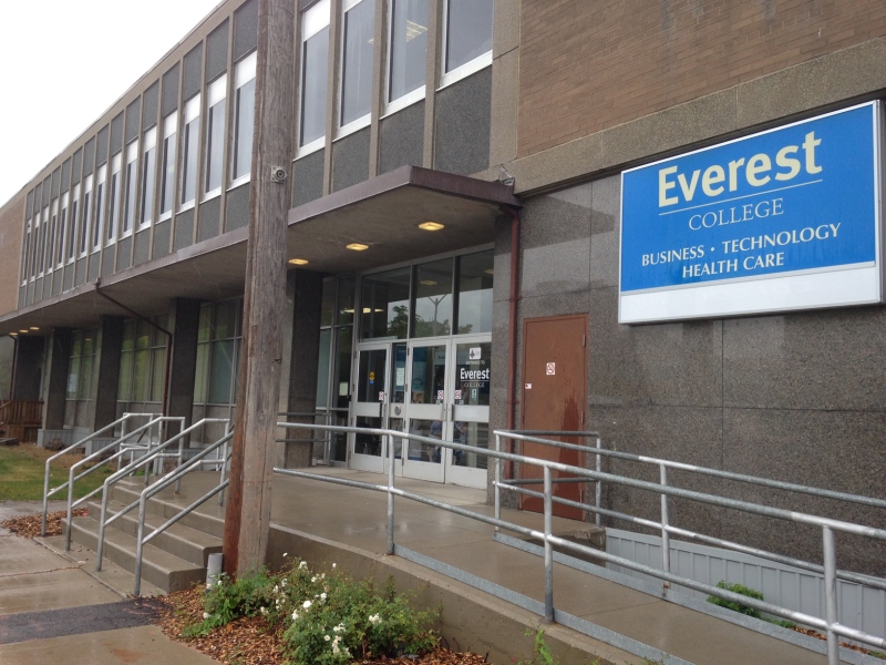 The Everest College campus in downtown Kitchener is seen on Tuesday, July 8, 2014. (Frank Lynn / CTV Kitchener)