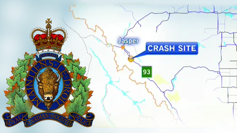 4 people are dead following a crash between a motorhome and a vehicle 25 kilometers south of Jasper on Hwy 93, the names of the victims have not been released.