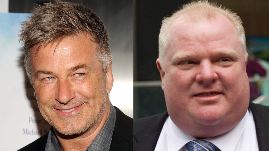 Alec Baldwin to play 'Rob Ford-style' mayor