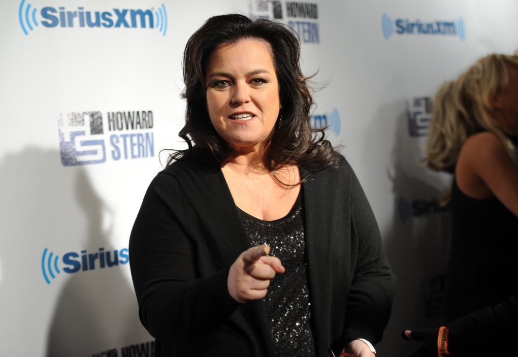 Rosie O'Donnell at a SiriusXM party in New York