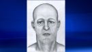 More than 20 years after a dismembered head was found at the bottom of a river in Peterborough, Ont., investigators have released two-dimensional renderings of what they believe the victim may have looked like at the time of his death in hopes of solving the case. (Peterborough police)