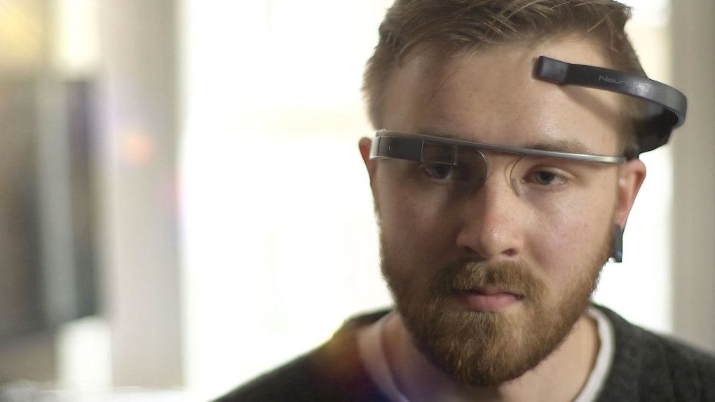MindRDR app on Google Glass