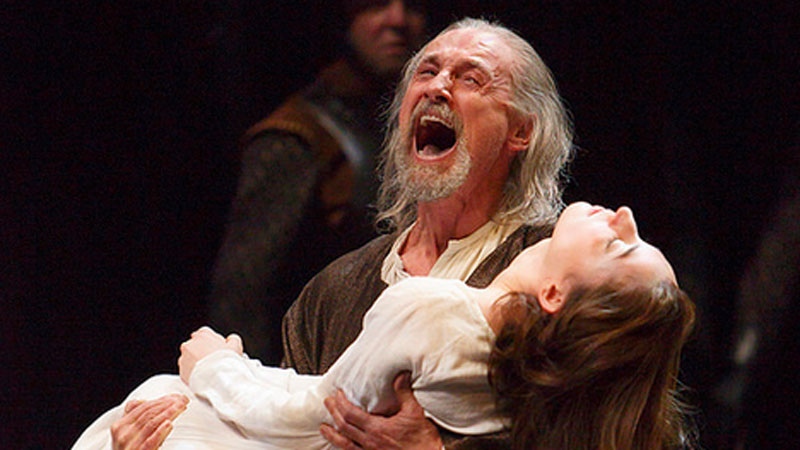 Colm Feore performs in 'King Lear'
